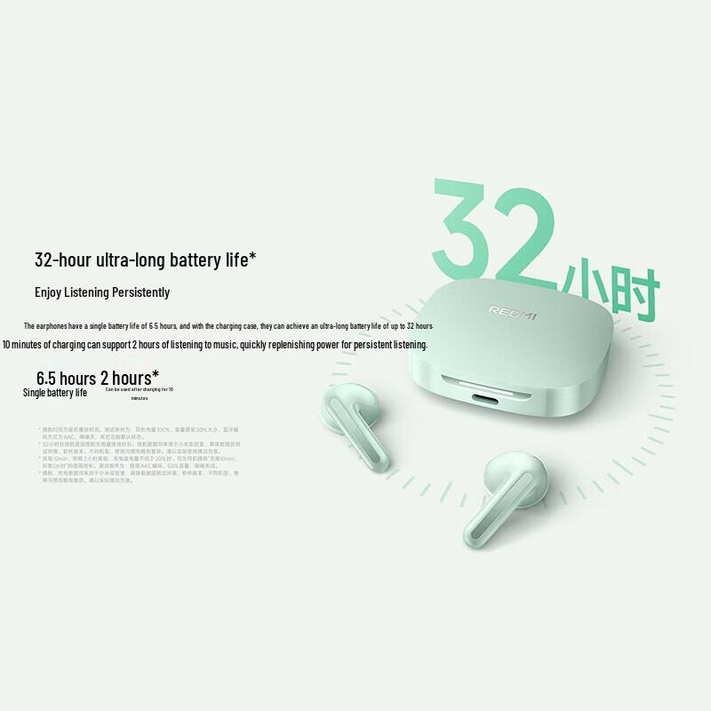 Redmi Buds 7S Полувнутриканальные Bluetooth-наушники с ANC