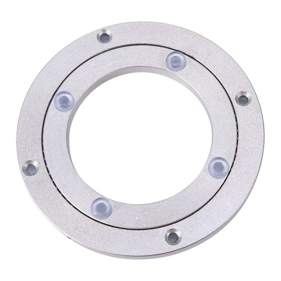 4/6/8/10 Inch Rotating Heavy Duty Turntables Dining Table Bearing Aluminium Alloy Turntable Bearing Kitchen Gadgets Table Tool