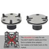 Universal 2&3 Pin Adjustable Auto Disc Brake Pad Caliper Piston Wind/Rewind Back Replacement Tool 3/8" Square Drive