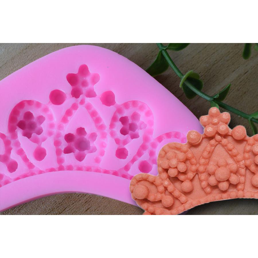 Корона, мультяшная форма, помадка, силиконовая форма, шоколадная выпечка, мусс, украшение края торта, глиняная форма