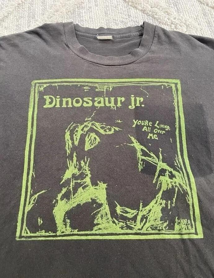 Футболка Dinosour JR, Футболка черная с рок-группой Dinosaur Jr, Унисекс S-4XL
