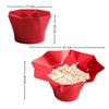Silicone DIY Popcorn Bucket Foldable Popcorn Maker High Quality Snacks Bowl  Kitchen Accessories