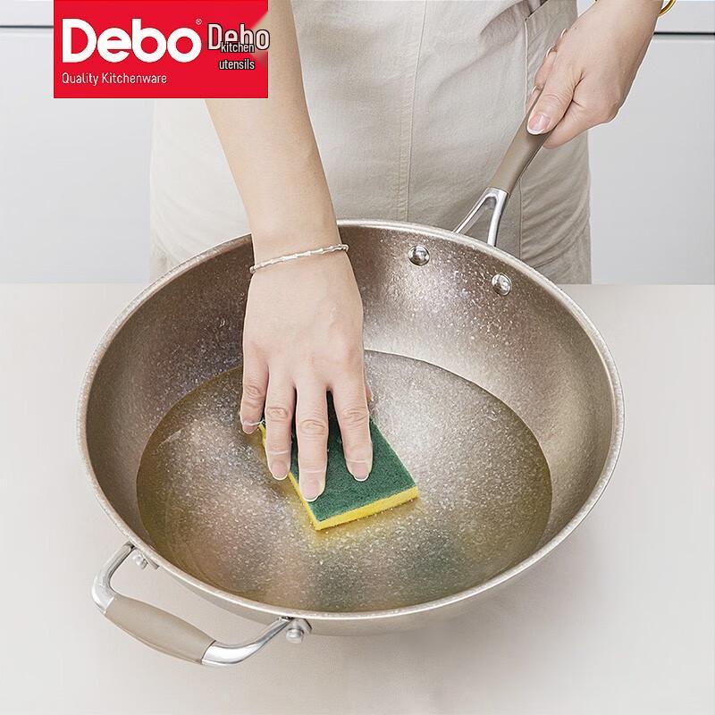 Вок Debo Delora из чистого титана