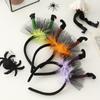 Kid And Adult Halloween Headband With Witch Legs Fabric Construction Suitable For Parties And Gifting