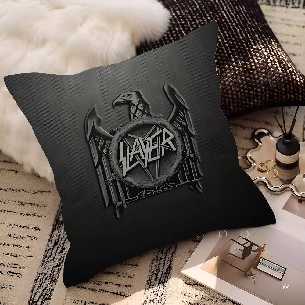 SSlayers Band Pillow Gift Home Office Decoration Bedroom Sofa Car Cushion Cover Case 45x45