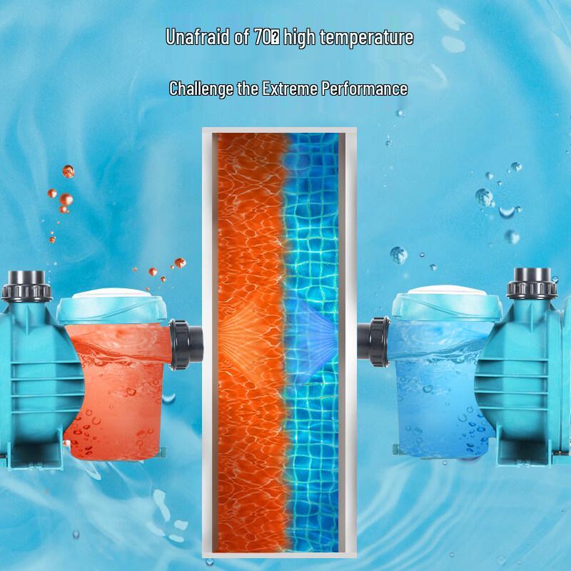 Jun Dingying 2HP Self-Priming Double Layer Pool Vacuum Cleaner
