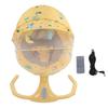 Electric Bluetooth Baby Swing Intelligent 4 Speed 4 Timer Remote Control 3 Seat Positions Folding