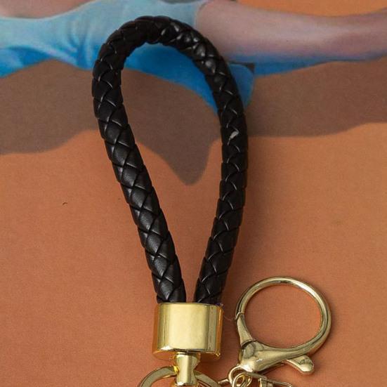 Мини кошелек для монет в форме пельменя, брелок с застежкой-кнопкой, съемный ремешок на запястье, из искусственной кожи, водонепроницаемая компактная сумка, держатель для ключей