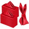 10pcs Soft Satin Napkin Washable Table Napkins Luxurious Dinner Napkins  Hotel