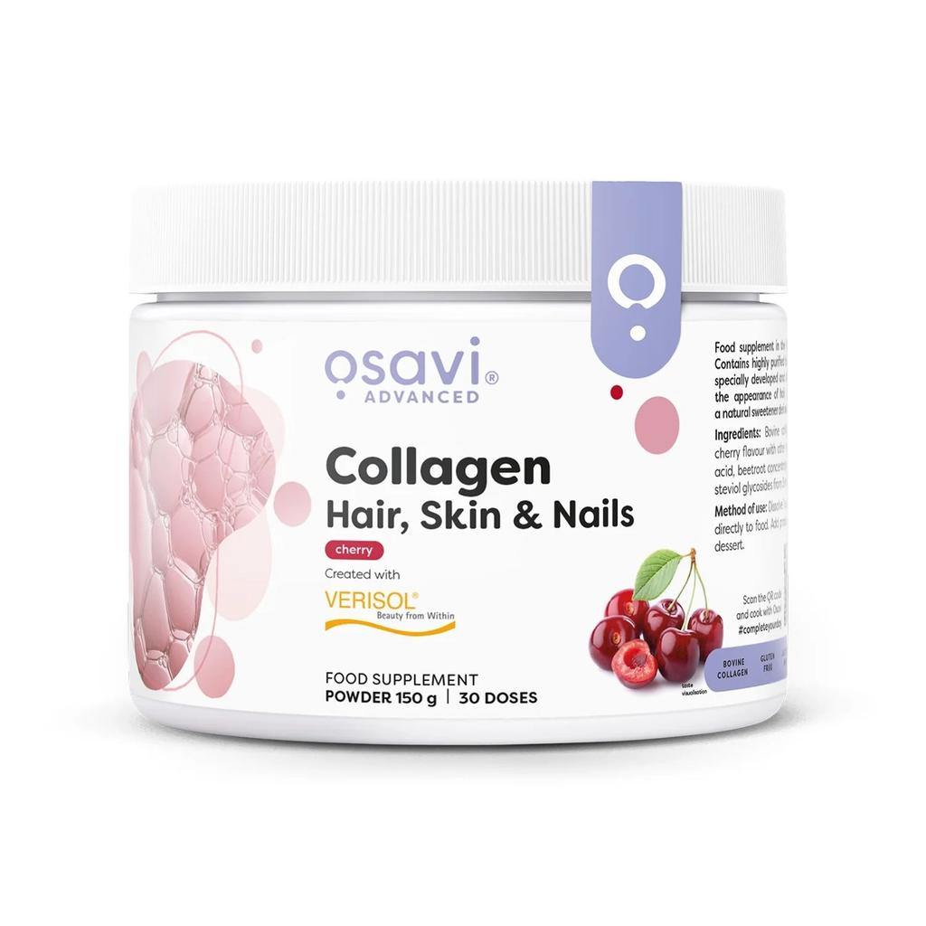 Collagen Peptides (Hair Skin & Nails), Cherry - 150 grams