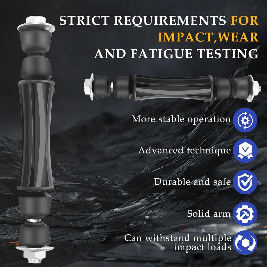 K700432 Стойка стабилизатора Передний стабилизатор Для 2007-2016 Chevy Silverado 1500 Avalanche Tahoe Suburban GMC Sierra Yukon Cadillac Escalade Передний