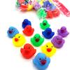 12 Pcs Colorful Baby Children Bath Toys Cute Rubber Squeaky Duck Ducky