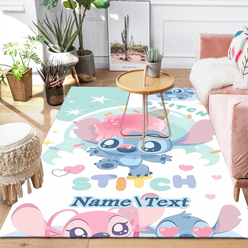 Custom 1Pc Stitch Angel Rug Office Carpet Indoor Outdoor Entrance Doormat Nonslip Soft And Comfortable Living Room D916278
