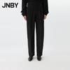 JNBY 2025 Spring Loose Tapered Wool Blend Casual Pants