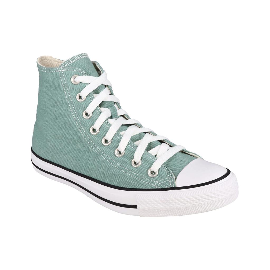 Converse Chuck Taylor All Star Удобные высокие парусиновые кеды Унисекс Зеленый Белый A06563C