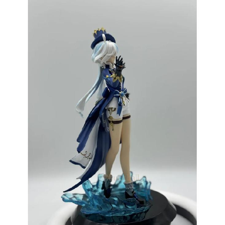Genshin Impact Furina Focalors Figure Anime PVC Collection Model Toys 28CM