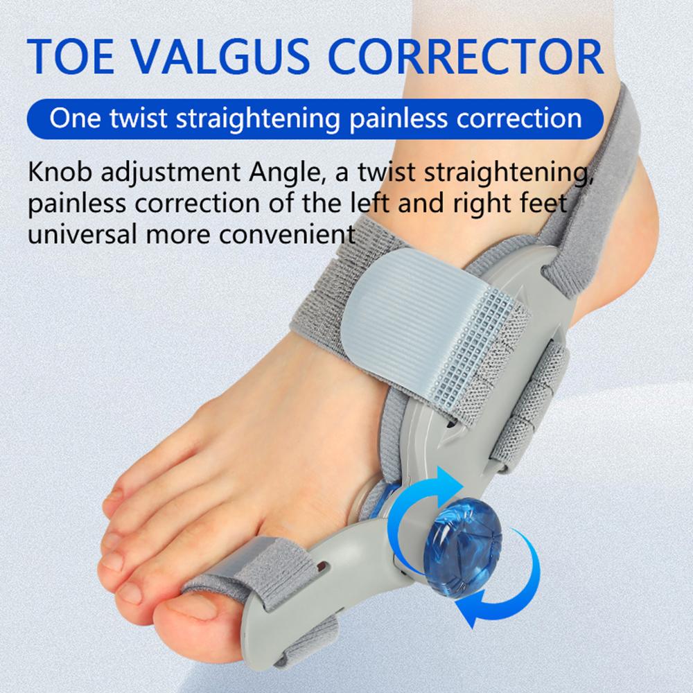 1/2 шт. Регулируемый корректор косточки на большом пальце ноги Hallux Valgus Выпрямитель для большого пальца Поворотная коррекция пальца для облегчения боли