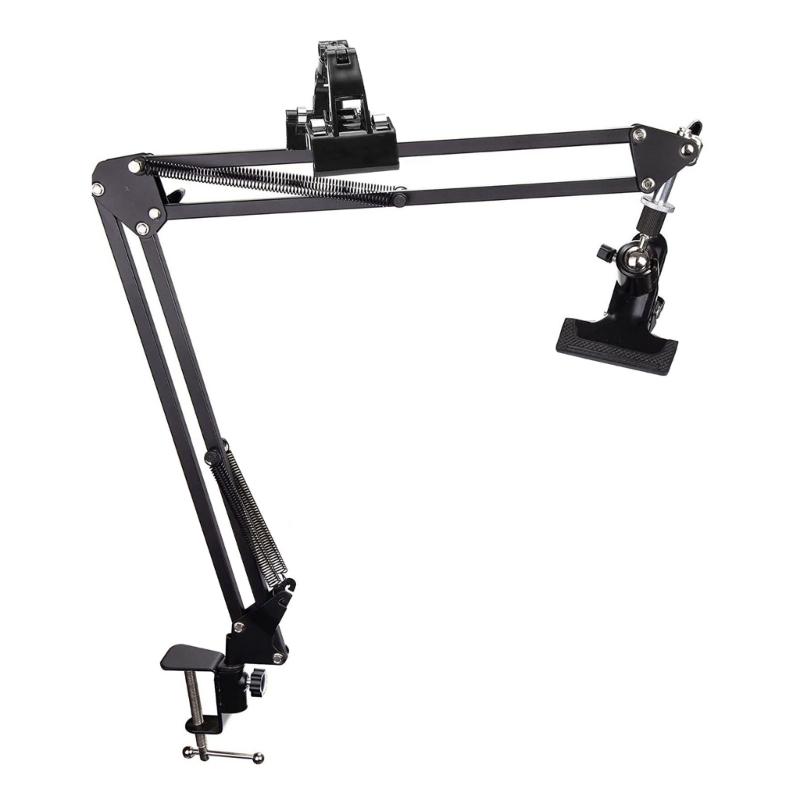 Регулируемый держатель для вышивального пяльца Складная металлическая стойка для вышивального пяльца Стойка для шитья с вращением на 360° для рукоделия