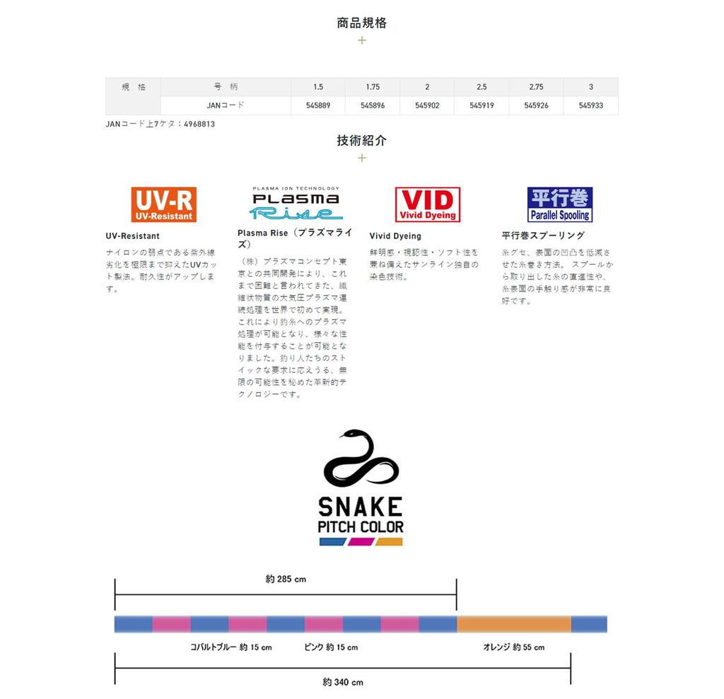 SUNLINE Iso Special GureMichi Нейлон 150м 2 №.