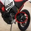 For Ducati Desert X / Rally 2025-2025 Motorcycle Accessories Rear Footrests Foot Rest Foot Pegs Pedal Aluminum 2025 2025