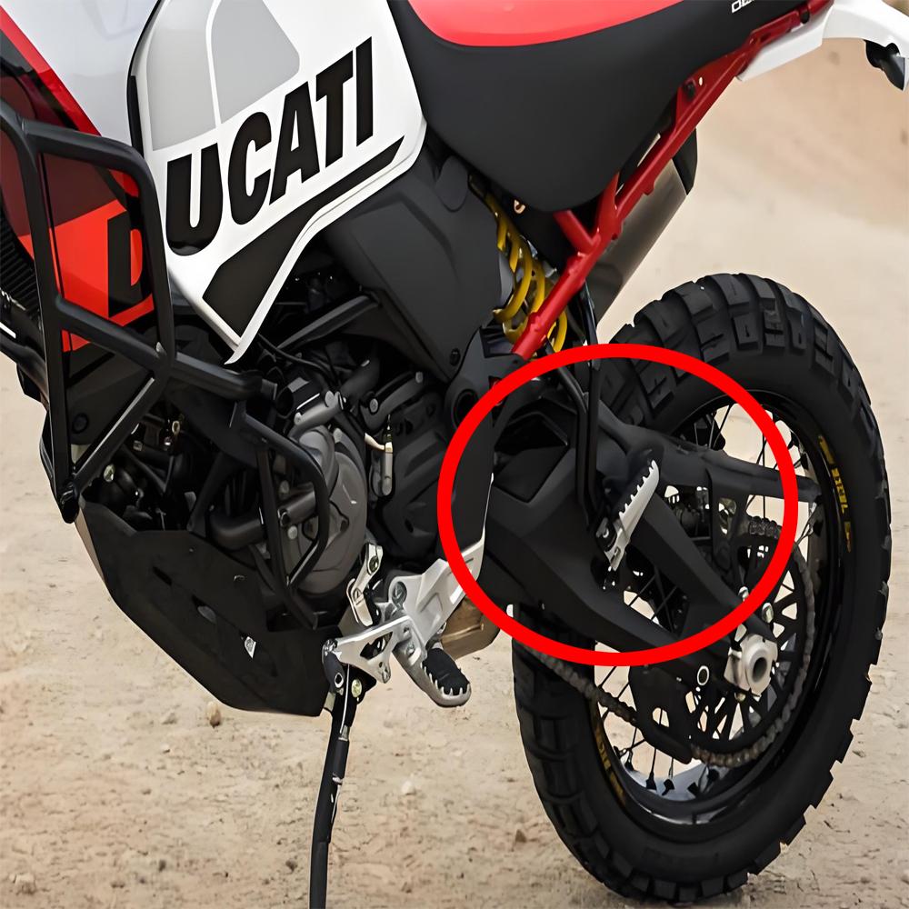 For Ducati Desert X / Rally 2025-2025 Motorcycle Accessories Rear Footrests Foot Rest Foot Pegs Pedal Aluminum 2025 2025