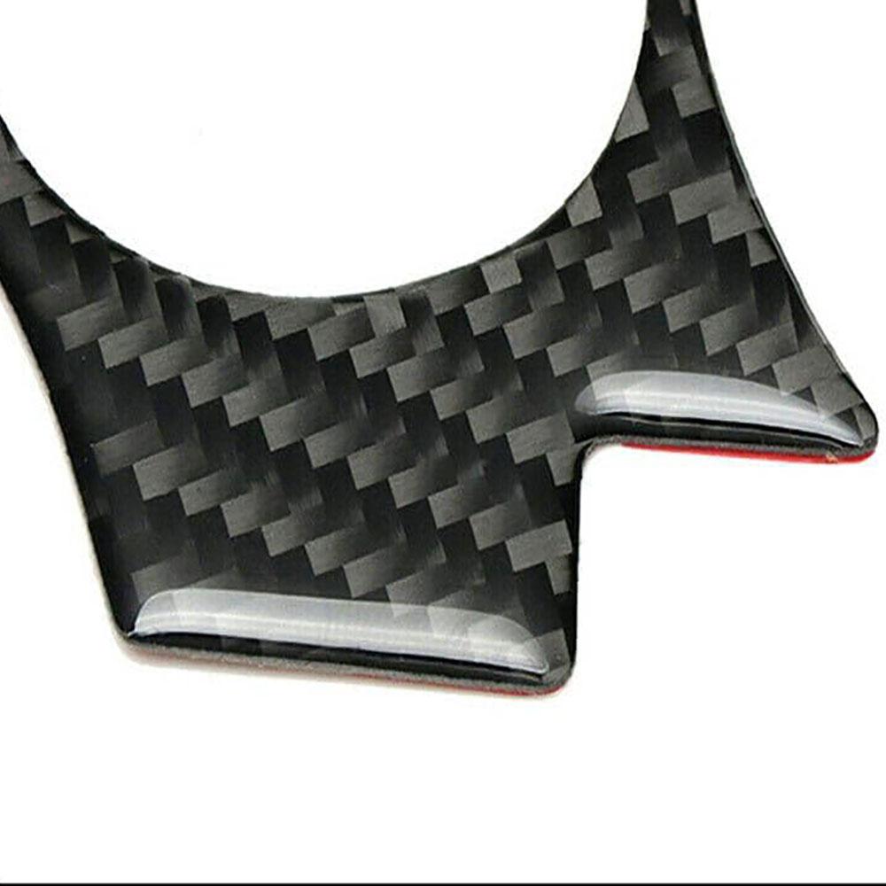 Car Carbon Fiber Steering Wheel Button Trims For LEXUS IS250/300/350 2014-2017