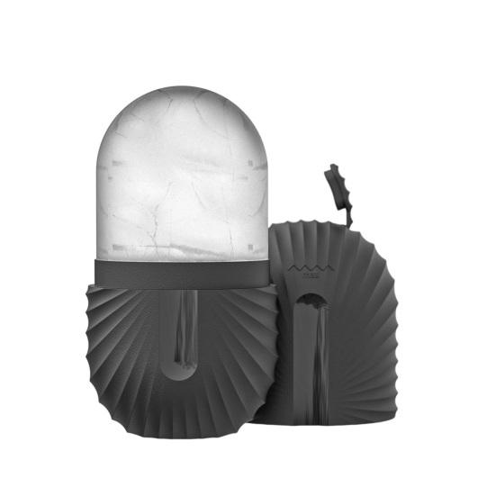 Силиконовая форма для ледяного ролика для уменьшения отечности и подтяжки лица. Овальная форма для ледяных шариков. Герметичный массажный ролик для лица для ухода за кожей. Женский косметический инструмент.