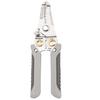 Multi-function Stainless Steel Wire Stripping Pliers - Manual Cable Crimping and Cutting Tool for Electricians