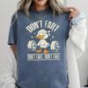 Don't Fart Sarcastic Gym Humor Comfort Colors Shirt and kids shirt : Funny Gym Duck T-Shirt and kids shirt, Gym Goose Tee