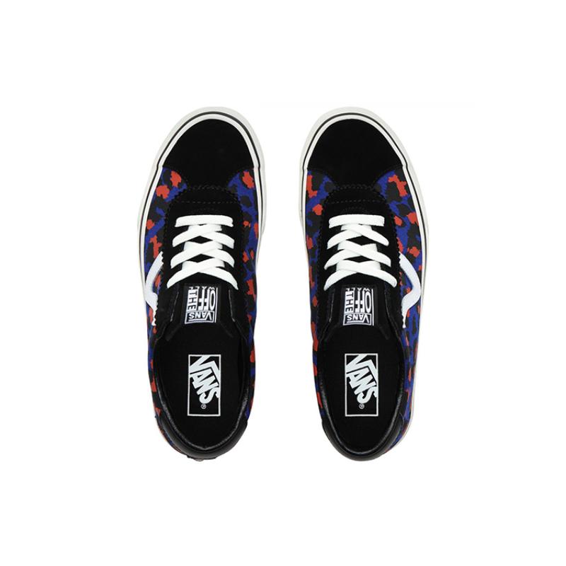 Vans Спортивные кроссовки с леопардовым принтом синего цвета VN0A4BU6XNE
