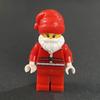 Домашний небольшой кирпичный Moc, совместимый с минифигурками, рождественские украшения для города, аксессуары Санта-Клауса