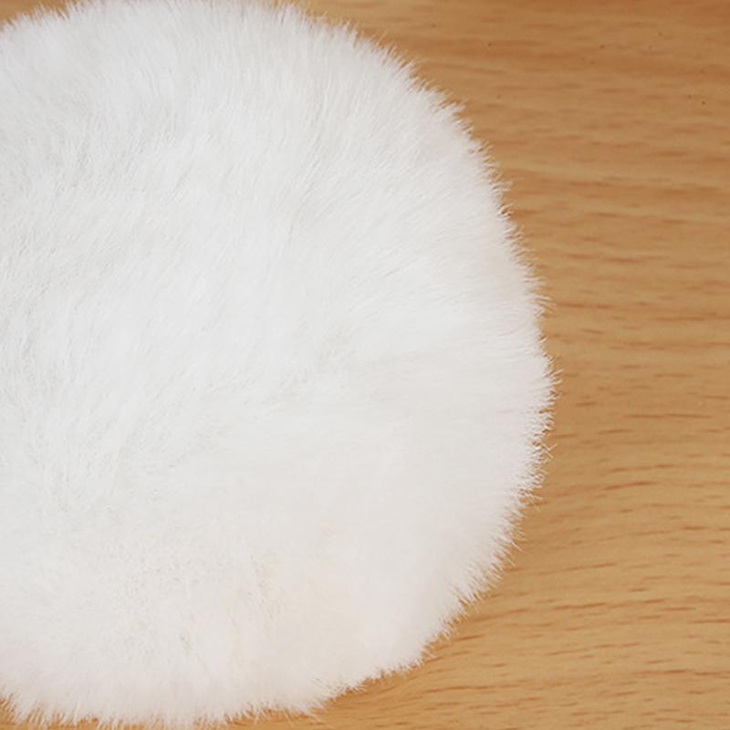 1 шт., пушистый 8 см, шарик из кроличьего меха, брелок для ключей, аксессуары, шляпа с помпоном «сделай сам», одежда, украшение для обуви