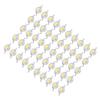 50 шт. SMD 1 Вт Светодиодные лампочки Холодный Теплый Белый Чип Для Прожектора Точечного Света Высокой Мощности Новый