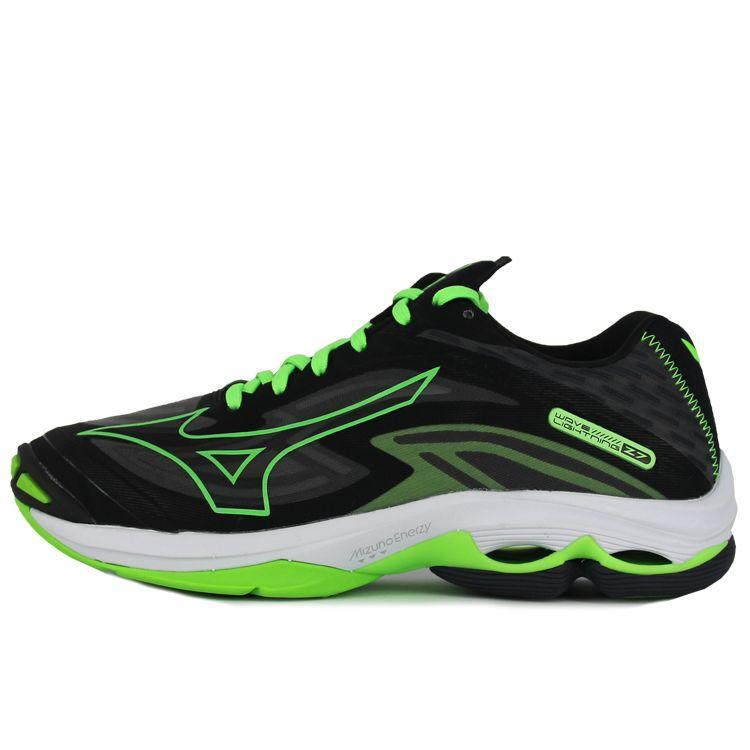 Mizuno Wave Lightning Z7 Ткань Синтетическая кожа Круглый носок На шнуровке Амортизирующие Нескользящие Износостойкие Низкие Волейбольные кроссовки V1GA220037