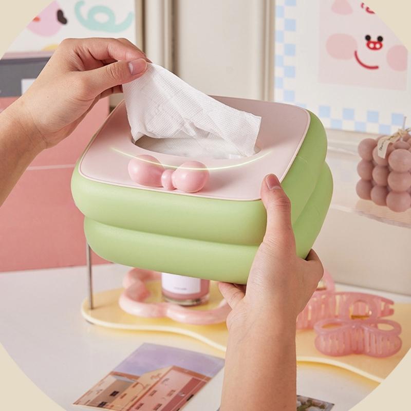 Простые органайзеры для салфеток в дофаминовой тематике, Премиальные материалы, Дизайн, Настольные органайзеры для современного дома и офиса