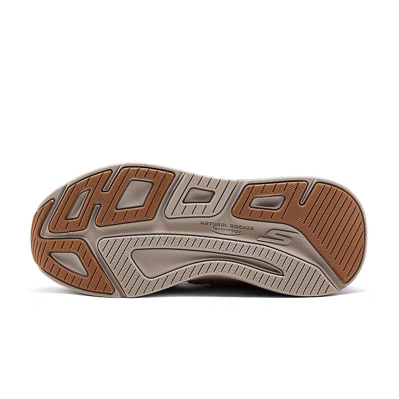 Skechers Легко надеваемые Теплые Прочные Удобные Высокие до середины голени Снежные ботинки Женские ботинки Коричневые 144384-CSNT