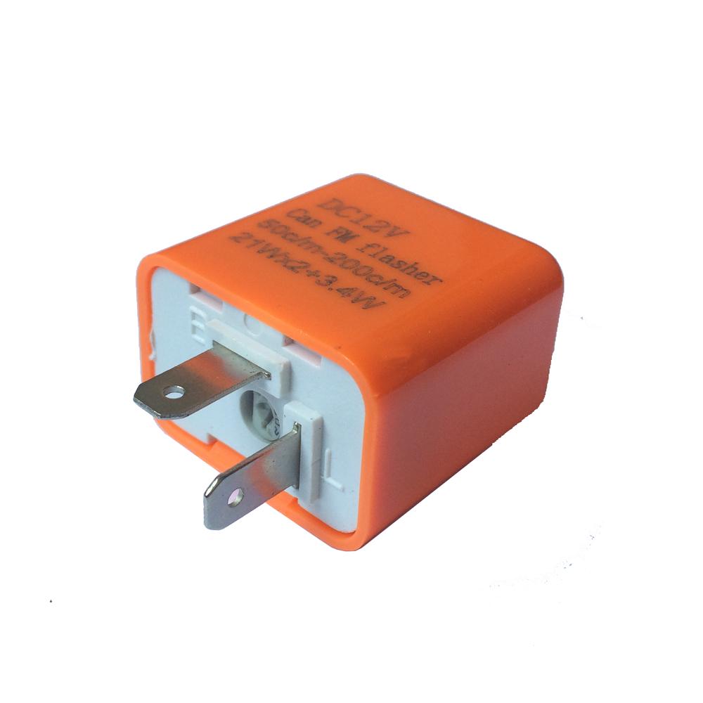 12V 2-контактный регулируемый по скорости светодиодный индикатор-мигалка, реле-резистор для указателей поворота, устраняющий гипер-контроль-мигание для