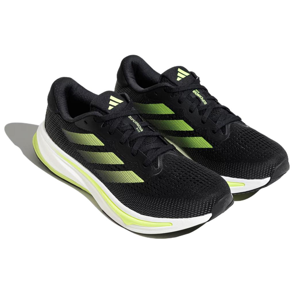 Adidas SUPERNOVA RISE Rebound Low Top Running Shoes Men's Black Sneakers JH9628