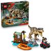Конструктор LEGO Мир Юрского периода Побег Тираннозавра из реки 76975 Строительные блоки Образовательная игрушка для мальчиков и девочек от 5 до 8 лет Битва Динозавров с Роботами