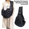 Pet Carrier Bag Carrying Comfortable Single Shoulder Design Dog Cat Carrying Pocket for Outdoor Travel