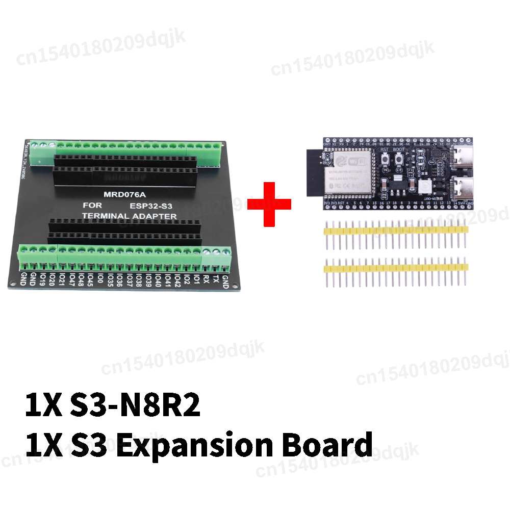ESP32 S3 Development Board ESP32-S3-DevKitC-1 Bluetooth 2.4G Wifi Module for Arduino 8MB PSRAM 16MB FLASH N16R8 Dual Type-C