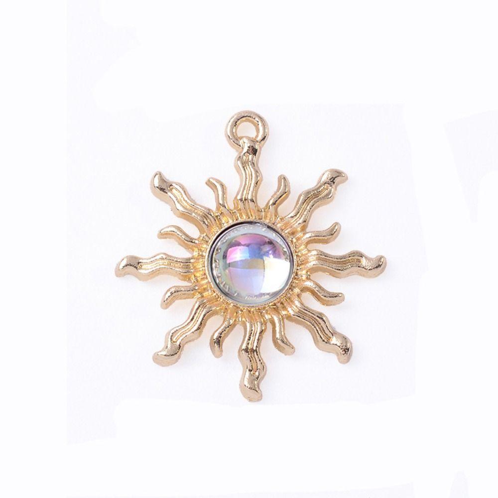 10 шт. очаровательные подвески в виде солнца из драгоценных камней своими руками, подвеска из драгоценных камней, ювелирные изделия, аксессуары, изготовление ювелирных изделий