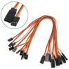 JR Futaba for RC Car Servo Connection Cable JR Wire Connector Servo Extension Lead RC Wire Cable