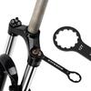 Инструмент для ремонта передней вилки велосипеда SR Suntour XCR/XCT/XCM/RST из алюминиевого сплава для горного велосипеда, инструмент для снятия и установки колпачка подвески