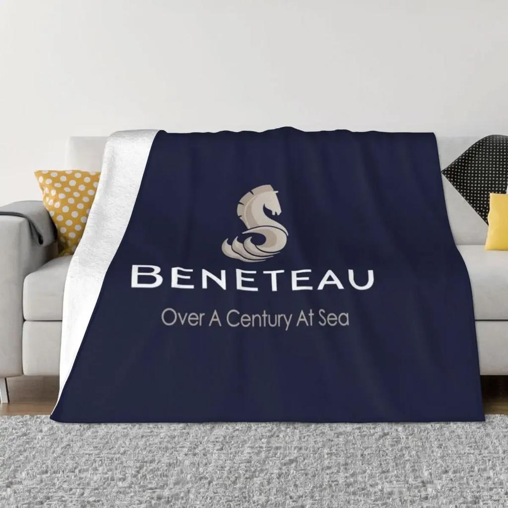 Beneteau Sailboat Sailing yacht Throw Blanket Thin cosplay anime Decoratives For Decorative Sofa Blankets#