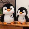 25cm-50cm Soft Fat Penguin Plush Stuffed Toy Cute Black Penguin Fur Doll Toy Home Decoration Toy Children Birthday Gift