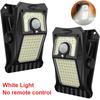 2Pack 90LEDs Solar Lights Outdoor Clip-on Motion Sensor Lights 3 Mode IP65 Waterproof Security Light For Fence Deck Wall Garage Patio