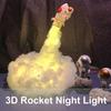 3D модель ночника Изысканная настольная лампа Ночник для домашнего декора
