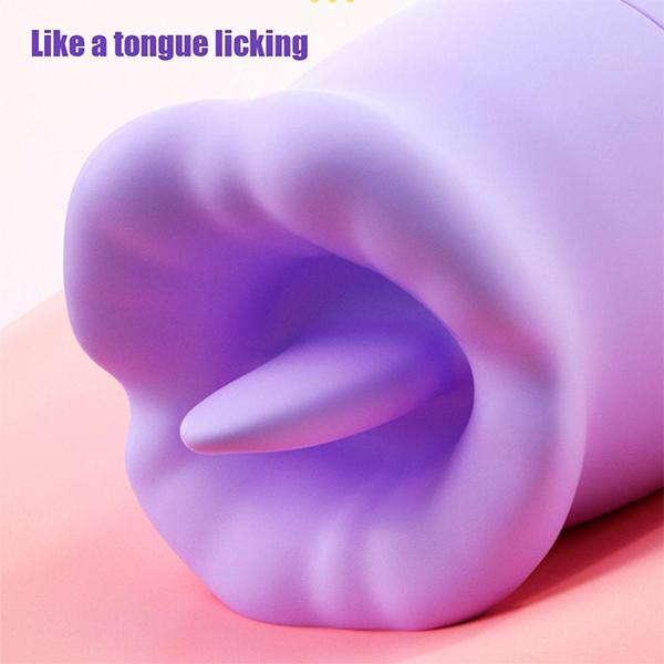 Tongue Licking Suction Vibrators Sucking Licking Clit Sex Toys USB G-spot Vagina Stimulator Adult Vibrating Sex Toys 2 In 1 Vibrators