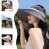 New Summer Sun Hat Sun Hat Beach Hat Empty Top Hat Extra Large New Sun Protection Hat UV Protection